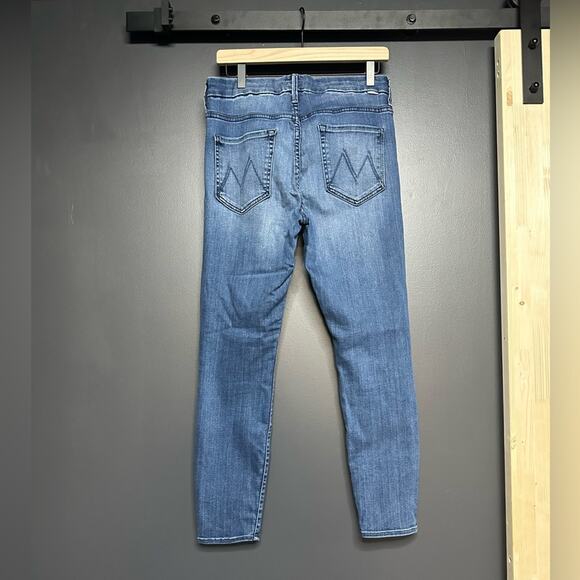 MOTHER High Waisted Looker Ankle Jean Watch Me 30 - Picture 7 of 8